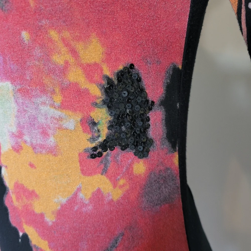 Vintage Desigual Long Sleeved Bodycon Dress, GUC, Approximate Size M - Picture 2 of 10